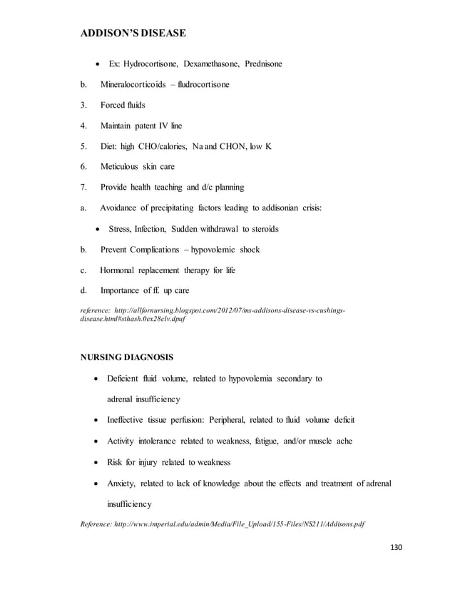 Addisons Disease PDF