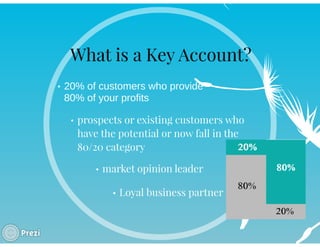 KEY ACCOUNT MANAGEMENT