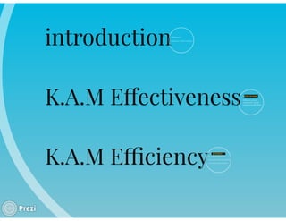 KEY ACCOUNT MANAGEMENT