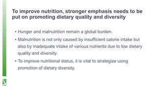 Farm Production, Market Access and Dietary Diversity in China’s Poor Rural Households: Evidence from a Panel Data