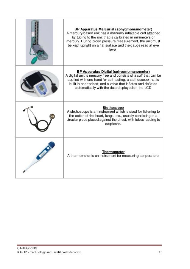 Tools equipment and paraphernalia for taking vital signs meme old women