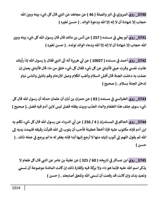 الكامل في أحاديث ذِكر الله وما ورد في فضله والأمر به والإكثار منه وأحاديث الأدعية والأذكار وما ورد في ألفاظها وفضائلها وأورادها / 6000 حديث