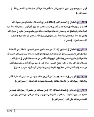 الكامل في أحاديث ذِكر الله وما ورد في فضله والأمر به والإكثار منه وأحاديث الأدعية والأذكار وما ورد في ألفاظها وفضائلها وأورادها / 6000 حديث