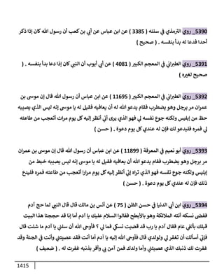 الكامل في أحاديث ذِكر الله وما ورد في فضله والأمر به والإكثار منه وأحاديث الأدعية والأذكار وما ورد في ألفاظها وفضائلها وأورادها / 6000 حديث