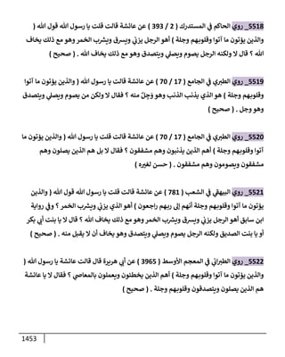 الكامل في أحاديث ذِكر الله وما ورد في فضله والأمر به والإكثار منه وأحاديث الأدعية والأذكار وما ورد في ألفاظها وفضائلها وأورادها / 6000 حديث