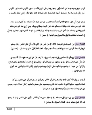 الكامل في أحاديث ذِكر الله وما ورد في فضله والأمر به والإكثار منه وأحاديث الأدعية والأذكار وما ورد في ألفاظها وفضائلها وأورادها / 6000 حديث