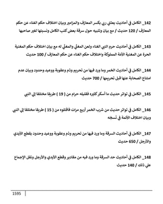 الكامل في أحاديث ذِكر الله وما ورد في فضله والأمر به والإكثار منه وأحاديث الأدعية والأذكار وما ورد في ألفاظها وفضائلها وأورادها / 6000 حديث
