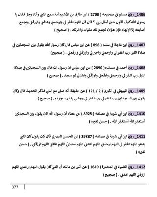 الكامل في أحاديث ذِكر الله وما ورد في فضله والأمر به والإكثار منه وأحاديث الأدعية والأذكار وما ورد في ألفاظها وفضائلها وأورادها / 6000 حديث