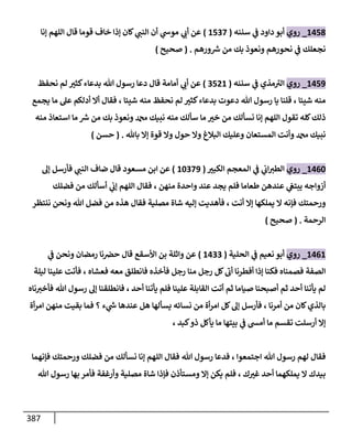 الكامل في أحاديث ذِكر الله وما ورد في فضله والأمر به والإكثار منه وأحاديث الأدعية والأذكار وما ورد في ألفاظها وفضائلها وأورادها / 6000 حديث