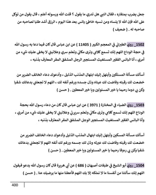 الكامل في أحاديث ذِكر الله وما ورد في فضله والأمر به والإكثار منه وأحاديث الأدعية والأذكار وما ورد في ألفاظها وفضائلها وأورادها / 6000 حديث