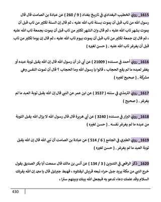 الكامل في أحاديث ذِكر الله وما ورد في فضله والأمر به والإكثار منه وأحاديث الأدعية والأذكار وما ورد في ألفاظها وفضائلها وأورادها / 6000 حديث