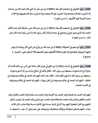 الكامل في أحاديث ذِكر الله وما ورد في فضله والأمر به والإكثار منه وأحاديث الأدعية والأذكار وما ورد في ألفاظها وفضائلها وأورادها / 6000 حديث