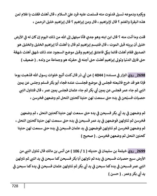 الكامل في أحاديث ذِكر الله وما ورد في فضله والأمر به والإكثار منه وأحاديث الأدعية والأذكار وما ورد في ألفاظها وفضائلها وأورادها / 6000 حديث