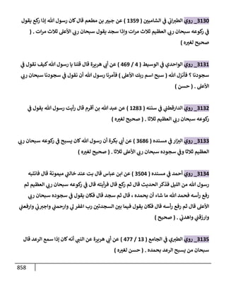 الكامل في أحاديث ذِكر الله وما ورد في فضله والأمر به والإكثار منه وأحاديث الأدعية والأذكار وما ورد في ألفاظها وفضائلها وأورادها / 6000 حديث