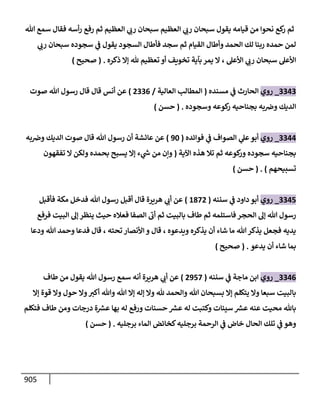 الكامل في أحاديث ذِكر الله وما ورد في فضله والأمر به والإكثار منه وأحاديث الأدعية والأذكار وما ورد في ألفاظها وفضائلها وأورادها / 6000 حديث