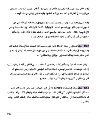 الكامل في أحاديث ذِكر الله وما ورد في فضله والأمر به والإكثار منه وأحاديث الأدعية والأذكار وما ورد في ألفاظها وفضائلها وأورادها / 6000 حديث