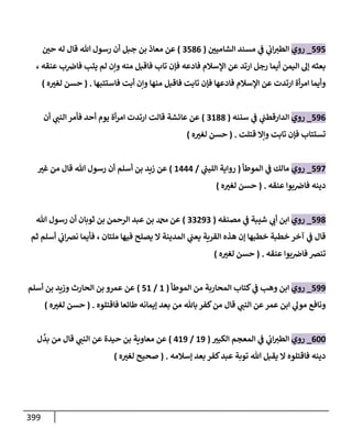 الكامل في اتفاق الصحابة والأئمة أن من سبَّ النبي أو انتقصه يجب قتله مسلما كان أو كافرا وأن ذلك حكم معلوم من الدين بالضرورة مع ذِكر ( 430 ) صحابيا وإماما منهم و( 1000 ) مثال من آثارهم وأقوالهم مع بيان سبعة أمور قاضية بأن تمثيل النبي كفر أكبر