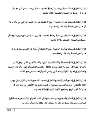 الكامل في جَمعِ أسانيد حديث ما أسكَرَ كثِيرُه فقلِيلُه حرام مع تفصيل كل إسناد وبيان درجته من الصحة والضعف وإظهار الدلائل علي صحة قول الأئمة القائلين أن مستحِلَّ ذلك يكفر كفرا أكبر وبيان عادة الحدثاء المنافقين في التمحك بمكذوبات الخلاف لنقض المتواتر