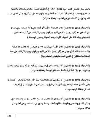 الكامل في أسانيد وتصحيح حديث أخوف ما أخاف علي أمتي الأئمة المُضِلُّون من سبع طرق عن النبي وبيان عادة حدثاء المنافقين وخبثاء الملحدين في التستر بالشهادتين نِفاقاً لهدم الدين وإذاعة الكفر واستحلال الكبائر ونشرها وحمايتها