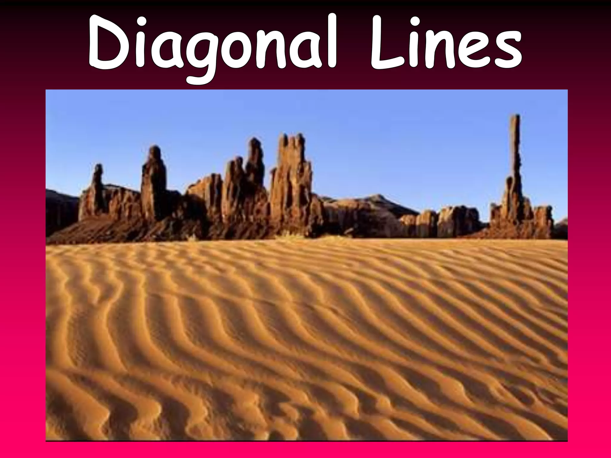 Diagonal Lines