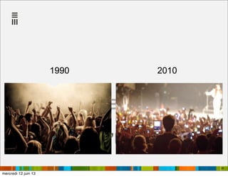 25
LE WEB, C’EST NOUS
UNE SOCIÉTÉ
DE L’INFORMATION
1990 2010
mercredi 12 juin 13
 