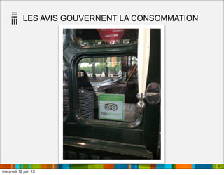 LES AVIS GOUVERNENT LA CONSOMMATION
33
mercredi 12 juin 13
 