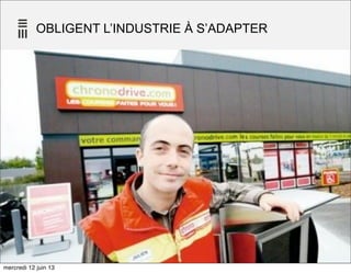 OBLIGENT L’INDUSTRIE À S’ADAPTER
36
mercredi 12 juin 13
 