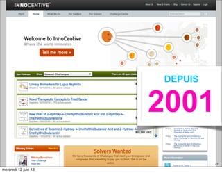 DEPUIS
2001
47
mercredi 12 juin 13
 