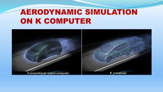 AERODYNAMIC SIMULATION
ON K COMPUTER
 