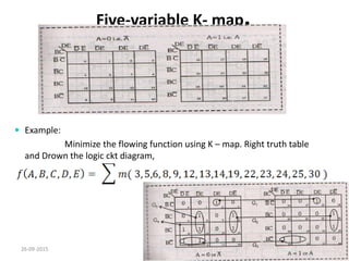 k-map, k-map topic in digital electronicss.pdf | Computing | Technology ...