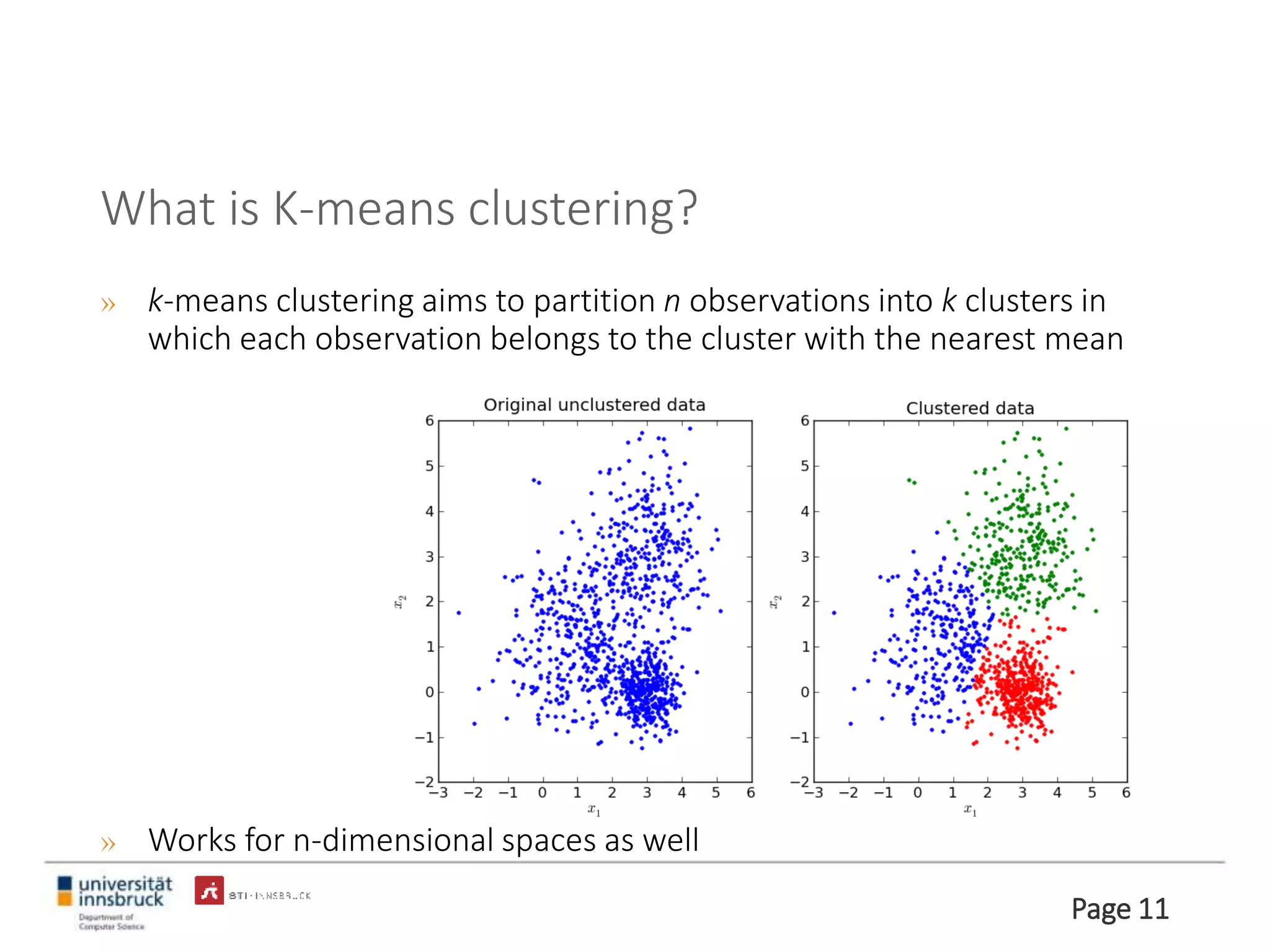 K-means Clustering | PPT
