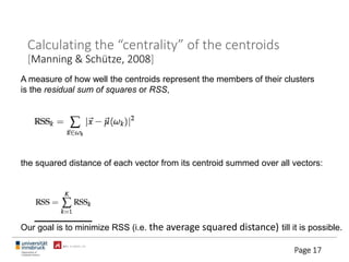 K-means Clustering | PPTX