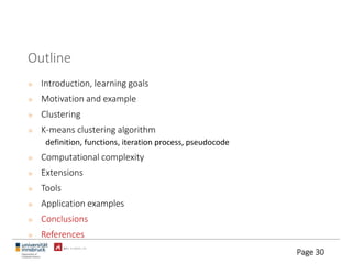 K-means Clustering | PPTX | Computing | Technology & Computing