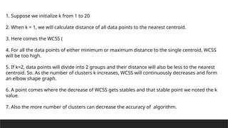 K-Means Clustering: Algorithms & Applications | PPTX