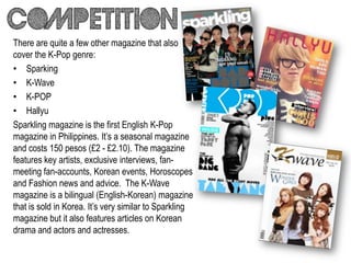 K-Pop Genre Presentation - AS Media Studies