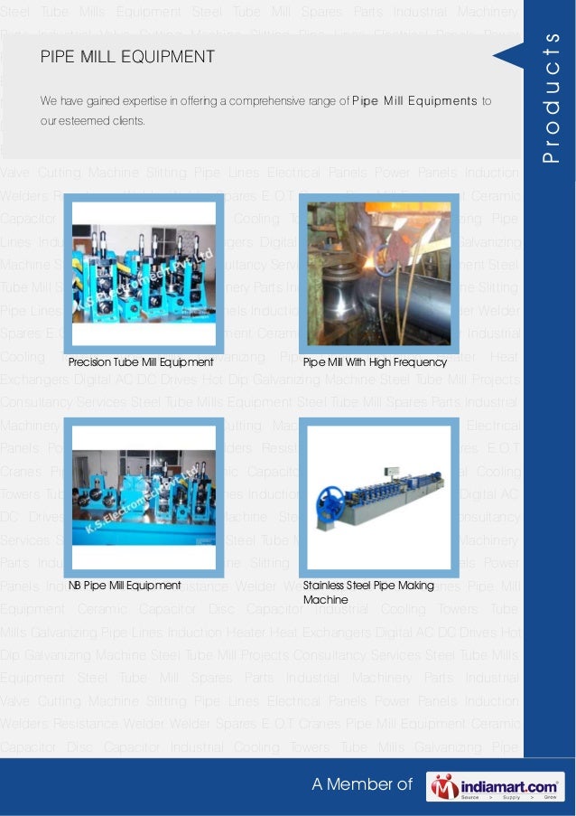 Steel Tube Mill Instrument by K selectromechprivatelimited