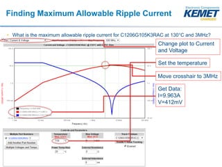 K-SIM Usage and Techniques for Simulating KEMET Capacitors | PDF