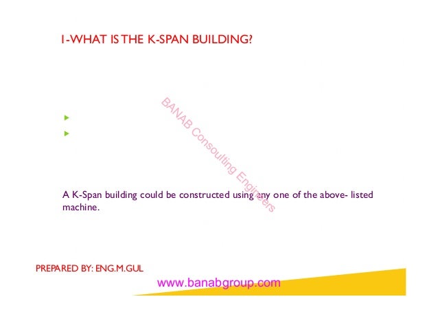 K Span Presentation K Span Presentation