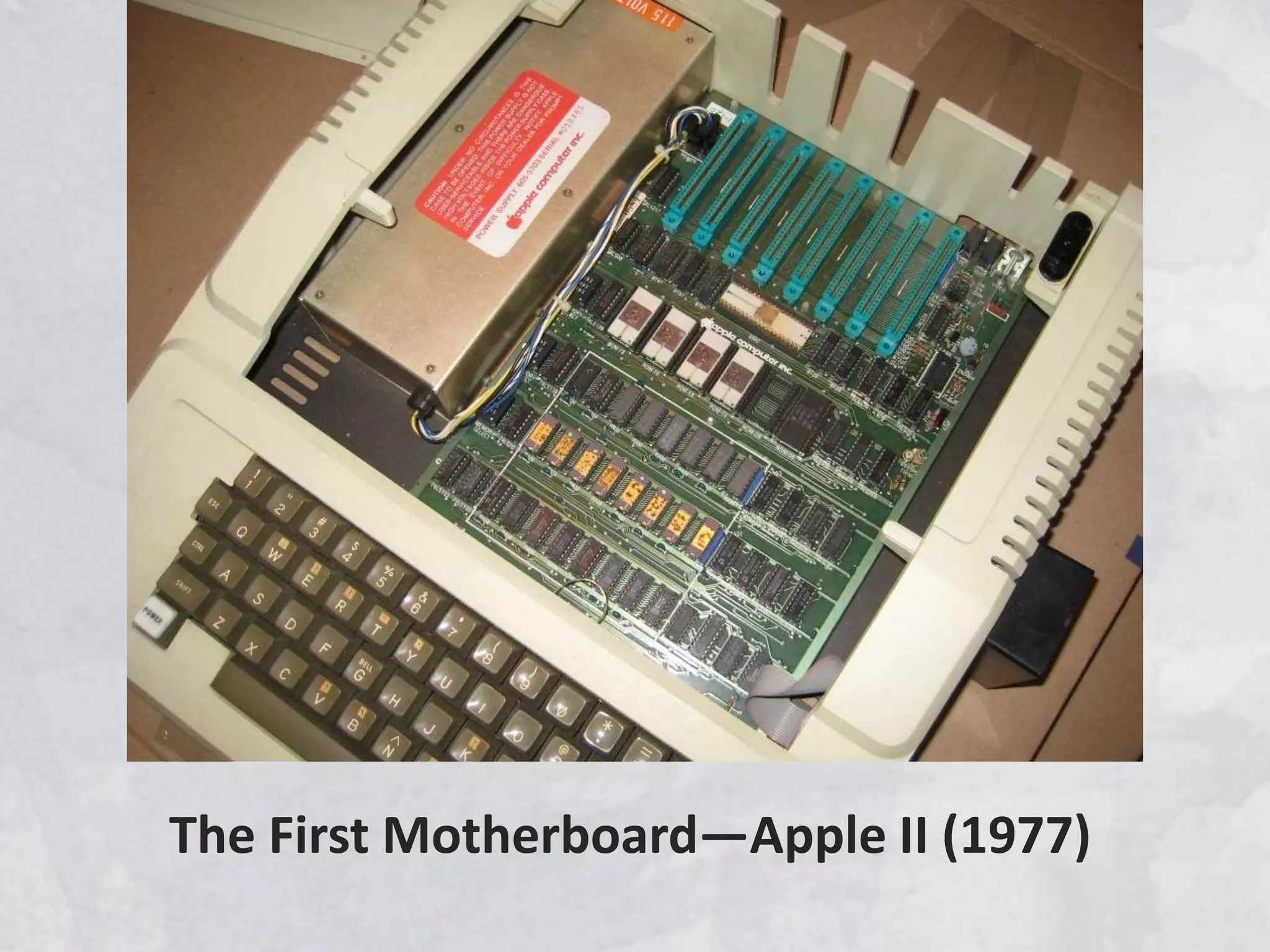 The First Motherboard―Apple II (1977)