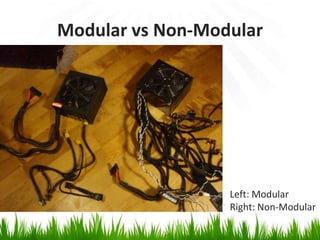 Modular vs Non-ModularLeft: ModularRight: Non-Modular