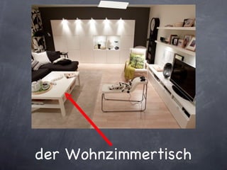 der Wohnzimmertisch 