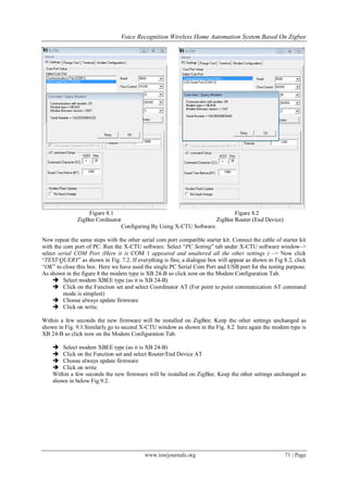 Voice Recognition Wireless Home Automation System Based On Zigbee | PDF
