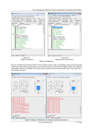 Voice Recognition Wireless Home Automation System Based On Zigbee | PDF