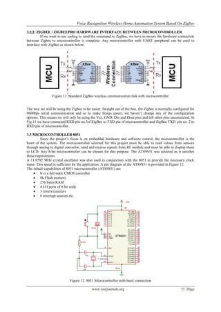 Voice Recognition Wireless Home Automation System Based On Zigbee | PDF