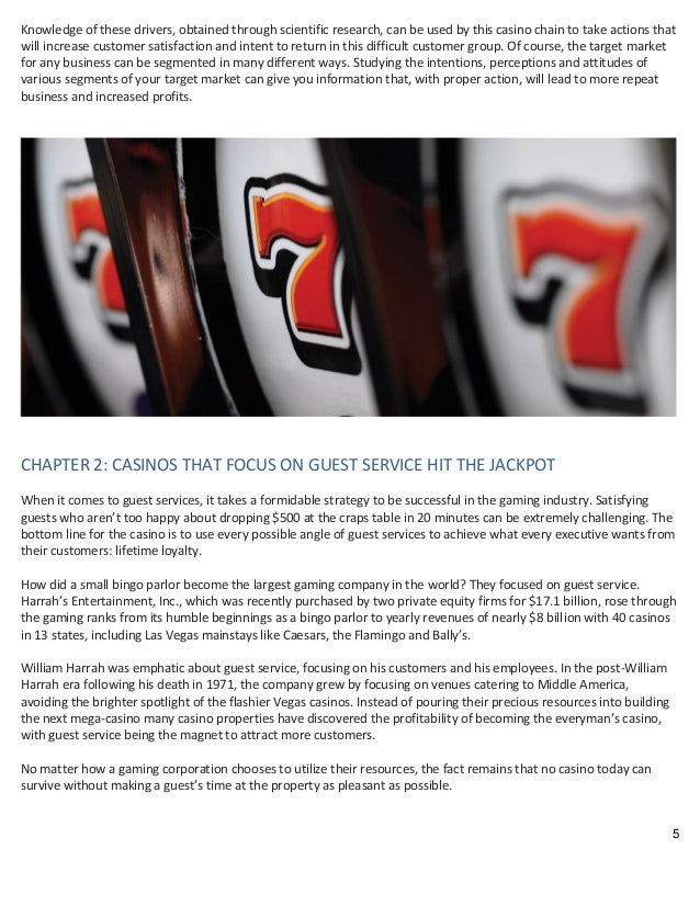 How To Improve Casino Guest Service