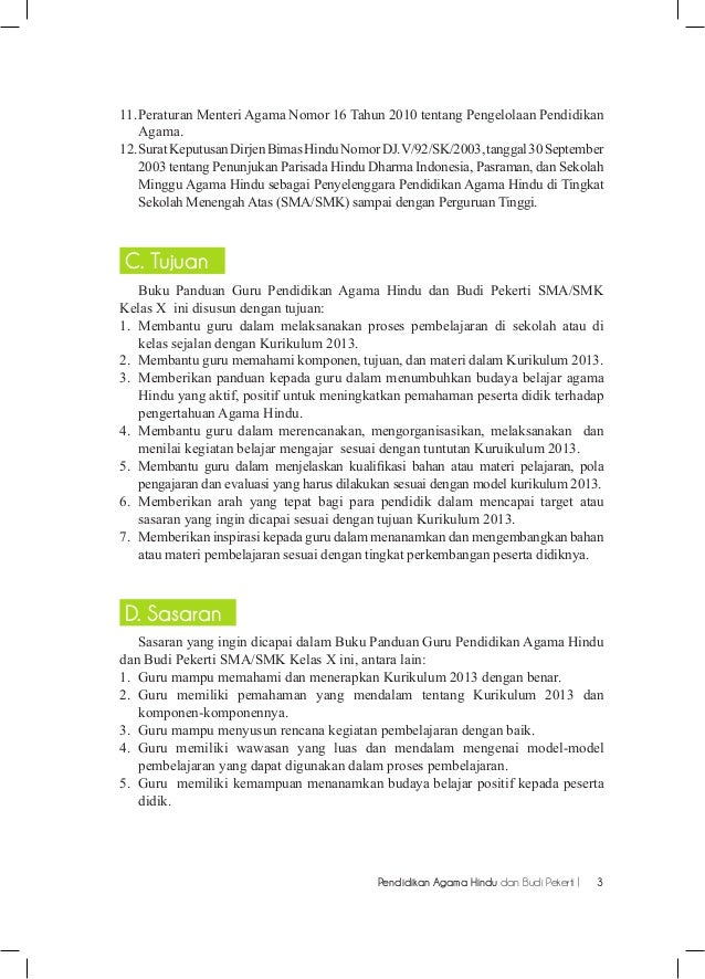 Pendidikan Agama Hindu Dan Budi Pekerti Kelas 6