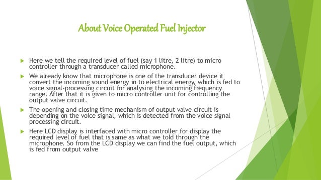 VOICE OPERATED FUEL INJECTOR EBOOK DOWNLOAD VOICE OPERATED FUEL INJECTOR EBOOK DOWNLOAD
