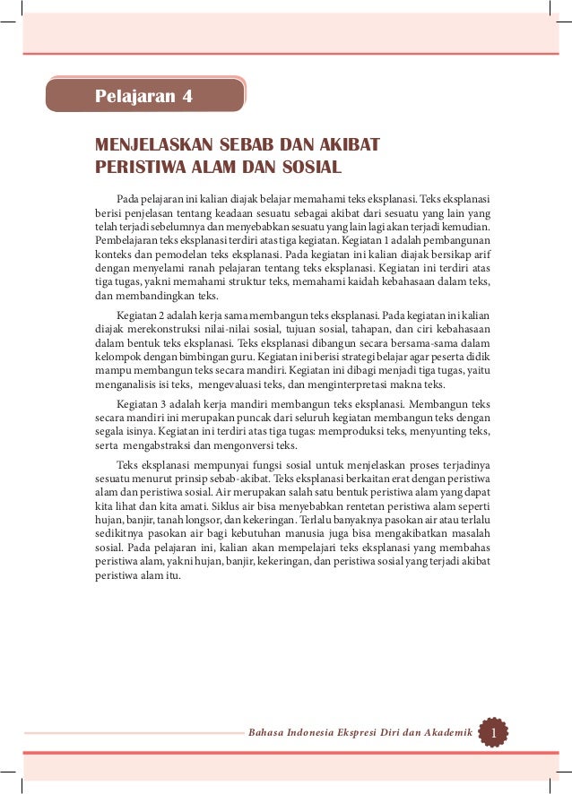 Buku K13 Kelas Xi Sma Semester 2 Bahasa Indonesia