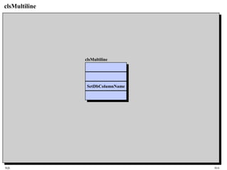 SQL HiA
clsMultiline
SetDbColumnNameSetDbColumnName
clsMultiline
 