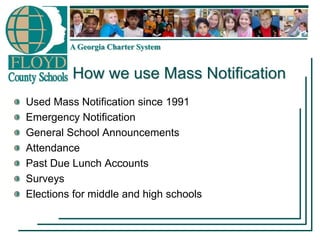 2 million text messages per hour5“I need my administrators to be able to manage complex access levels and sites.”“I think a smartphone app would be a perfect addition to your program”“Maintaining contact info is a huge burden on our schools. A parent portal would be a HUGE benefit.”“I want parents to have the ability to set a time to receive outreach messages and attendance calls.”Who Has Been Talking to Us…K-12 client in MassachusettsK-12 client in WyomingK-12 client in KentuckyK-12 client in Arizona5